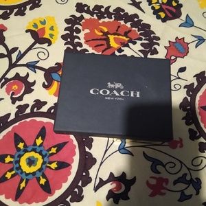 Authentic Glitter Coach Wallet